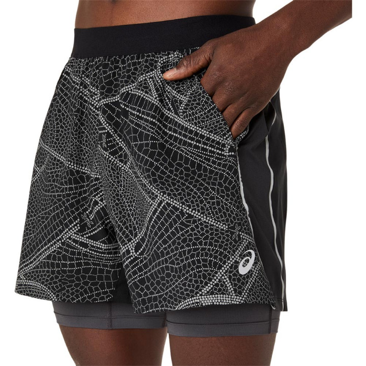 Asics Pantaloncini Running Lite-Show Limited Performance Nero Uomo