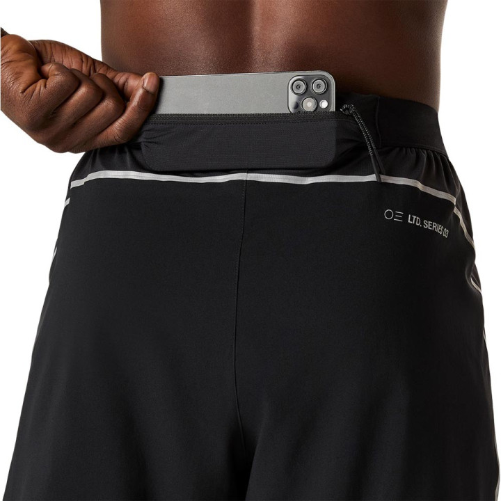 Asics Pantaloncini Running Lite-Show Limited Performance Nero Uomo