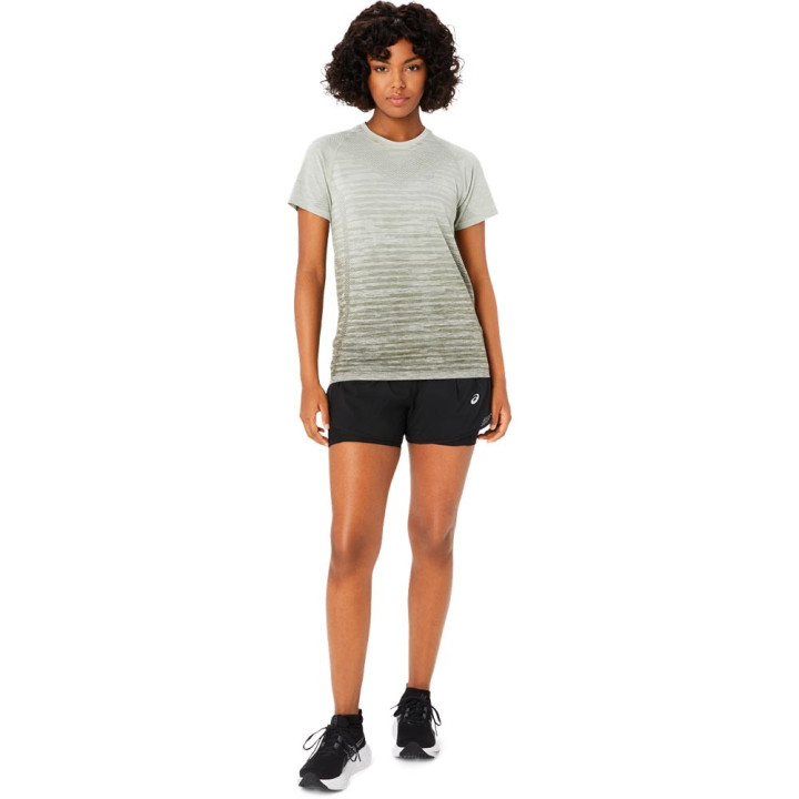 Asics Pantaloncini Running Road 2In1 3,5" Performance Nero Donna