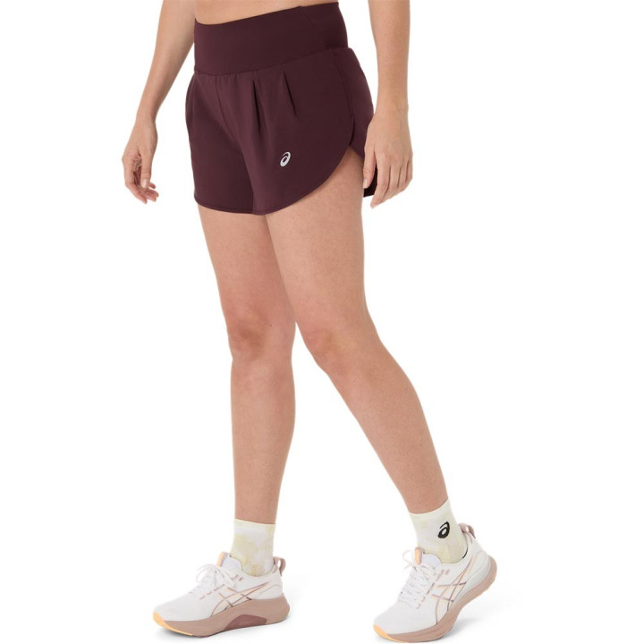 Asics Pantaloncini Running Road 3,5" Dark Currant Donna