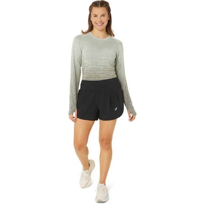 Asics Pantaloncini Running Road 3,5" Performance Nero Donna