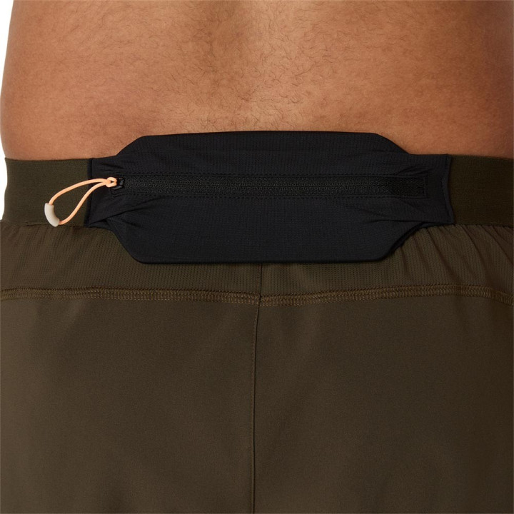 Asics Pantaloncini Running Road 5" Brown Stone Uomo