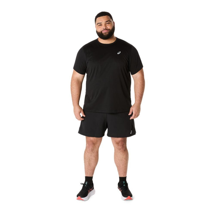 Asics Pantaloncini Running Road 5" Performance Nero Graphite Grigio Uomo