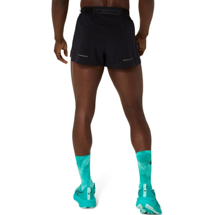 Asics Pantaloncini Running Split Metarun Performance Nero Uomo