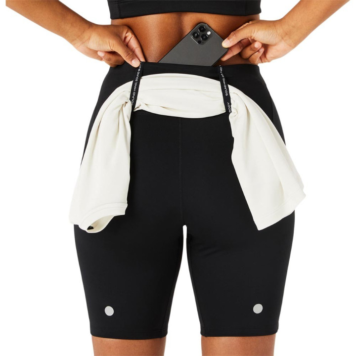 Asics Pantaloncini Running Tight Sprinter High Waist 8" Performance Nero Donna