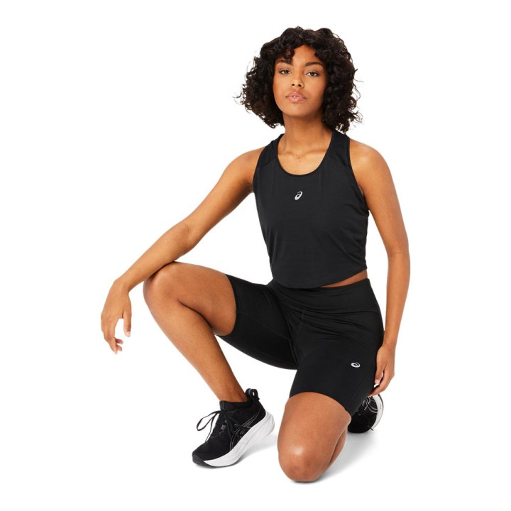Asics Pantaloncini Running Tight Sprinter High Waist 8" Performance Nero Donna