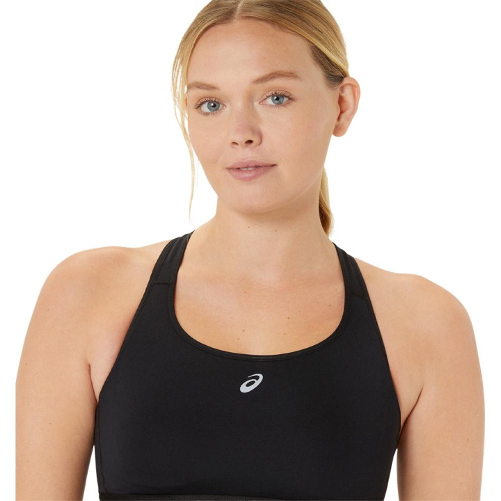 Asics Reggiseno Sportivo Road Compression Performance Nero Donna