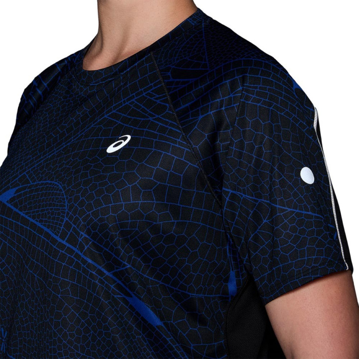 Asics T-Shirt Running Lite-Show Road Performance Nero Donna