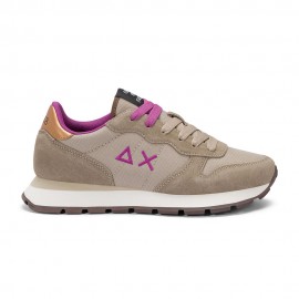 Ally Solid Mesh beige viola