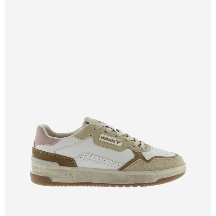 Victoria C80 Lea Bianco Sabbia - Sneakers Donna
