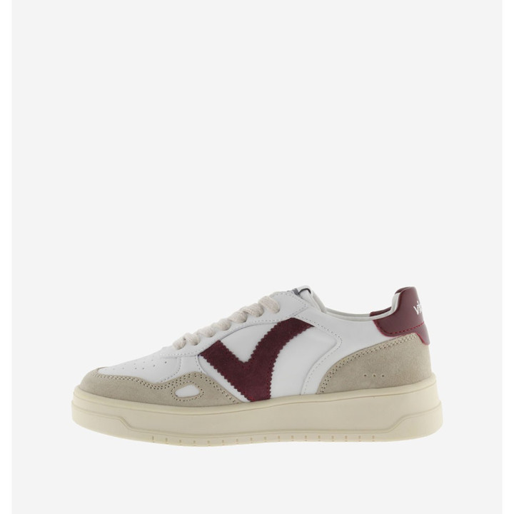 Victoria Seul Lea Bianco Bordo - Sneakers Donna