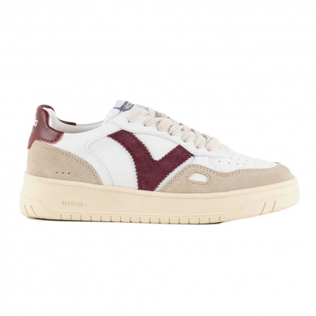 Victoria Seul Lea Bianco Bordo - Sneakers Donna
