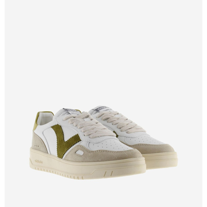 Victoria Seul Lea Bianco Oliva - Sneakers Donna