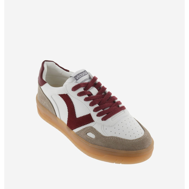 Victoria Seul Lea Gum Bianco Rosso - Sneakers Donna