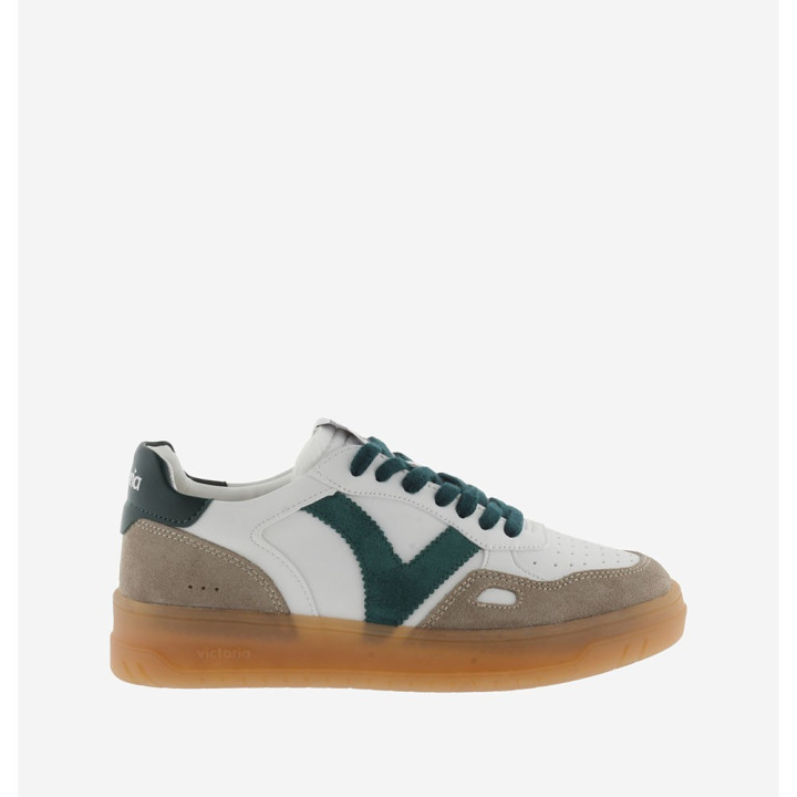 Victoria Seul Lea Gum Bianco Verde - Sneakers Donna
