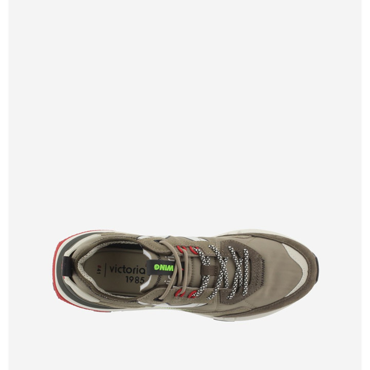 Victoria Wing-Evo Marrone Argento - Sneakers Uomo