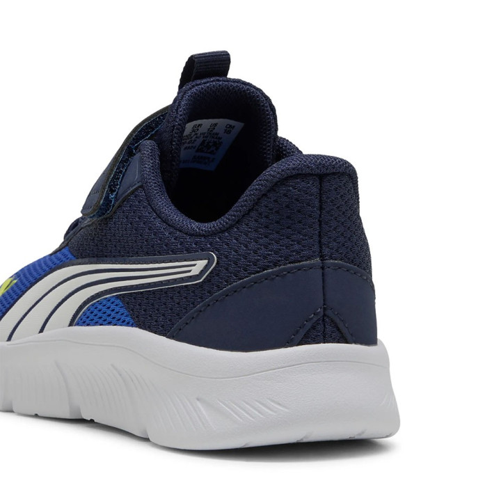 Puma Flex Focus Lite Modern Ps Ac Blu Bianco - Scarpe Da Ginnastica Bambino