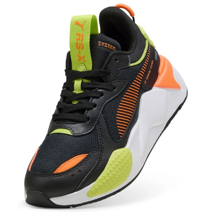 Puma Rs-X Boys Gs Nero Arancio - Scarpe Da Ginnastica Bambino