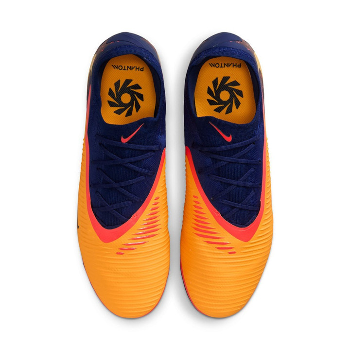 Nike Phantom 6 Low Pro Fg Eh Arancio Giallo Blu - Scarpe Da Calcio Uomo
