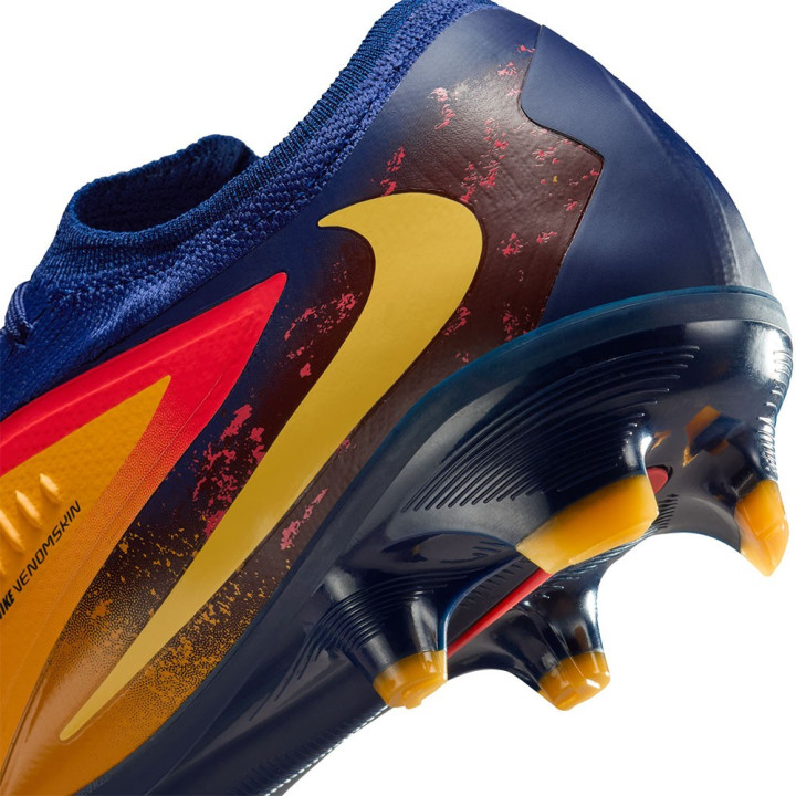 Nike Phantom 6 Low Pro Fg Eh Arancio Giallo Blu - Scarpe Da Calcio Uomo