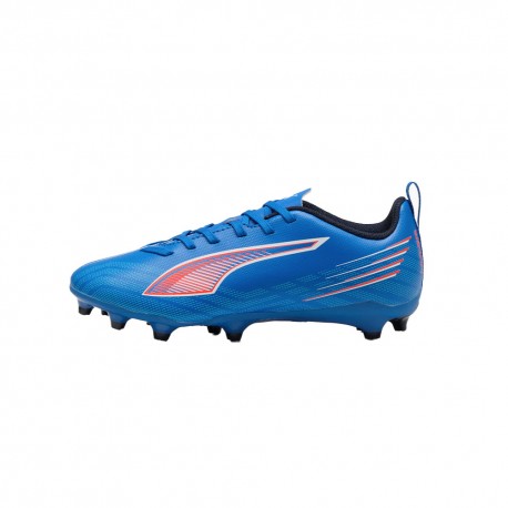 Puma Ultra 6 Ply Fg Ag Blu Rosso - Scarpe Da Calcio Bambino