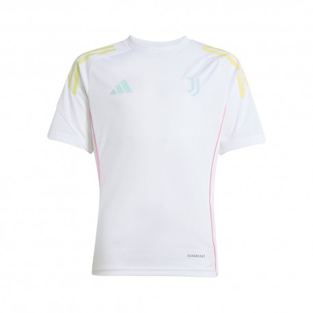 ADIDAS Maglia Maniche Corte Juve Tr Bianco Giallo Bambino