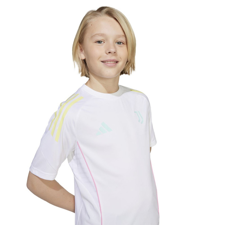ADIDAS Maglia Maniche Corte Juve Tr Bianco Giallo Bambino
