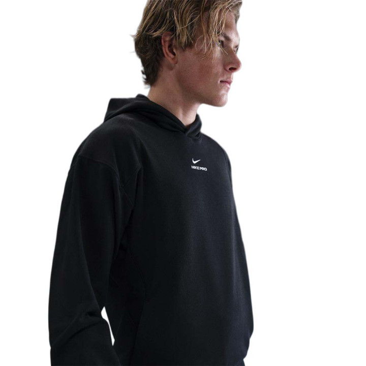 Nike Pro Training Felpa Palestra Nero Uomo