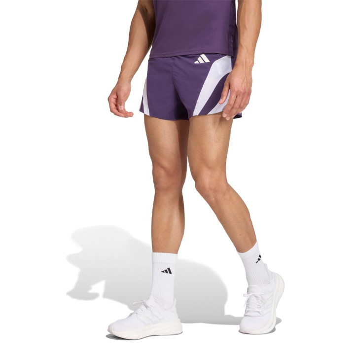 ADIDAS Pantaloncini Running Adizero Ny Aurplu Uomo