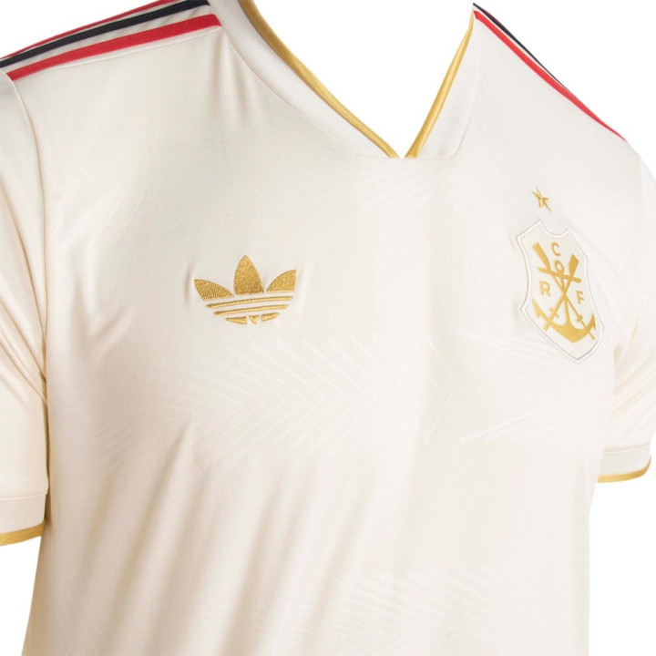 ADIDAS Maglia Maniche Corte Flamengo Third 25 26 Bianco Uomo