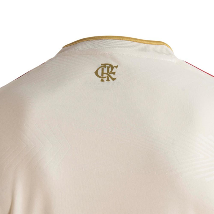 ADIDAS Maglia Maniche Corte Flamengo Third 25 26 Bianco Uomo