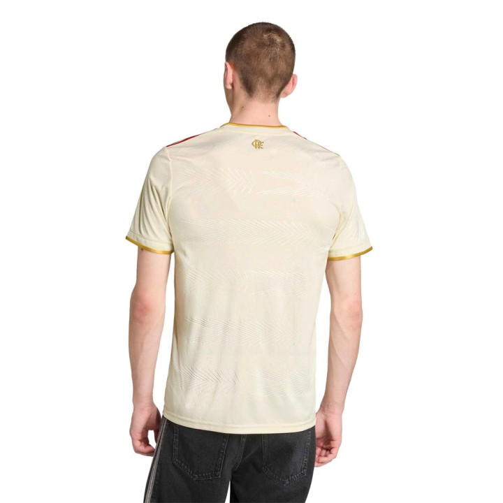 ADIDAS Maglia Maniche Corte Flamengo Third 25 26 Bianco Uomo