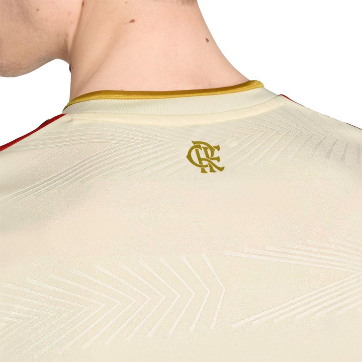 ADIDAS Maglia Maniche Corte Flamengo Third 25 26 Bianco Uomo