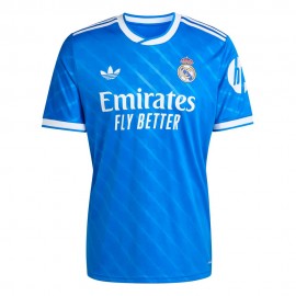 Terza Maglia Real Madrid Stagione 2025/26 blu bianco