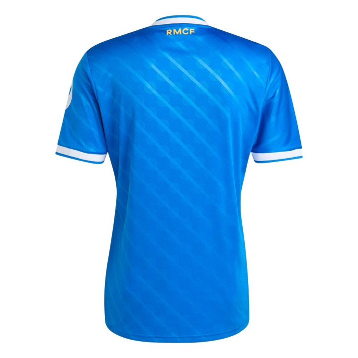 ADIDAS Originals Maglia Maniche Corte Real Madrid Third 25 26 Blu Bianco Uomo