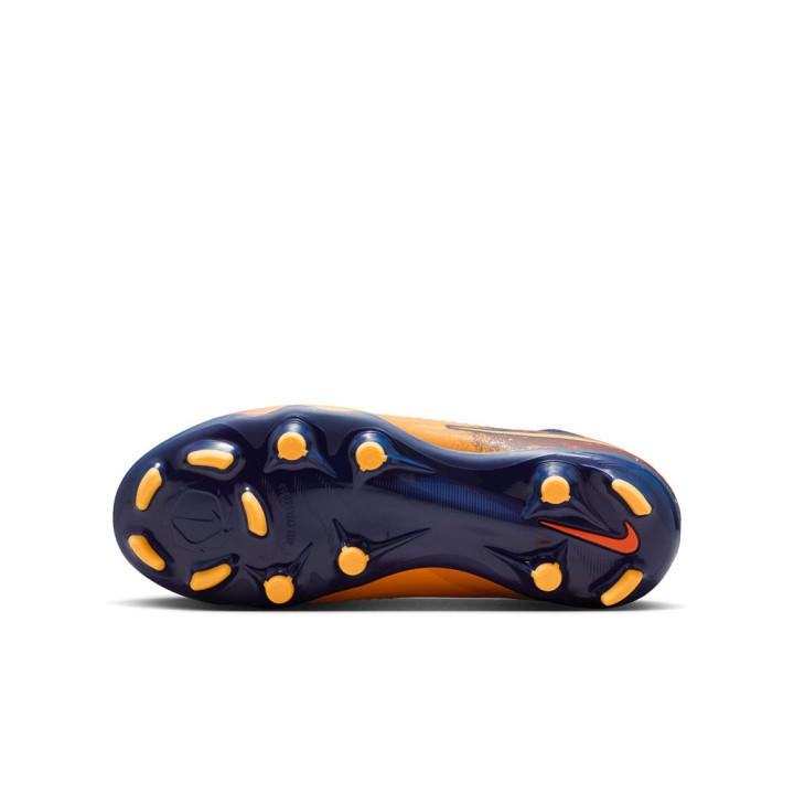 Nike Phantom 6 Low Academy Fg Mg Eh Arancio Giallo Blu - Scarpe Da Calcio Bambino