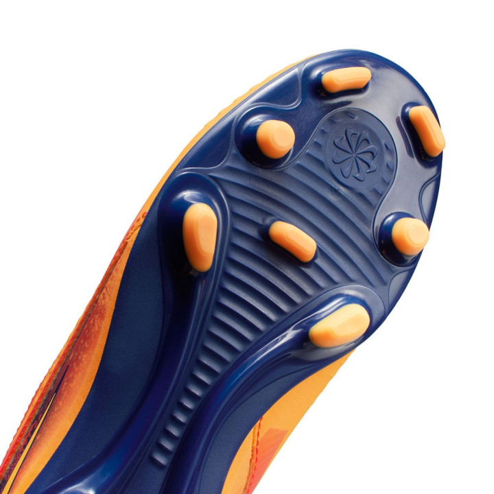 Nike Phantom 6 Low Club Fg Mg Eh Arancio Giallo Blu - Scarpe Da Calcio Bambino