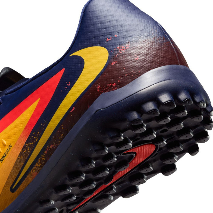 Nike Phantom 6 Low Academy Tf Eh Arancio Giallo Fluo Blu - Scarpe Da Calcio Uomo