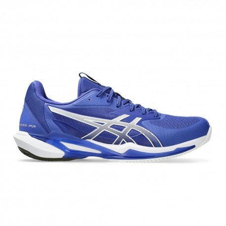 Asics Solution Speed 3 Ff Clay Dark Cobalt Bianco - Scarpe Da Tennis Uomo