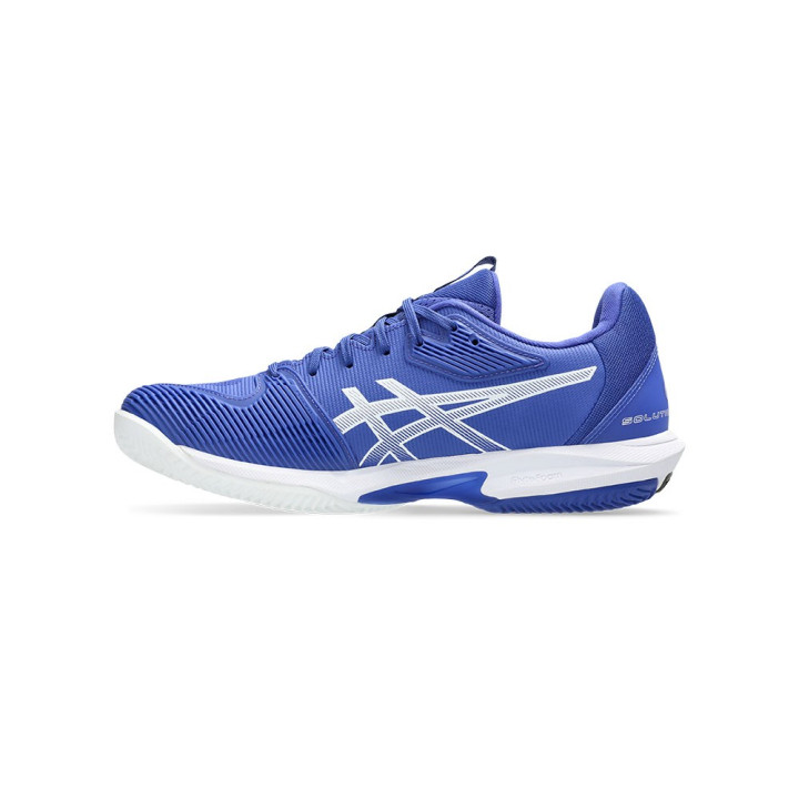 Asics Solution Speed 3 Ff Clay Dark Cobalt Bianco - Scarpe Da Tennis Uomo