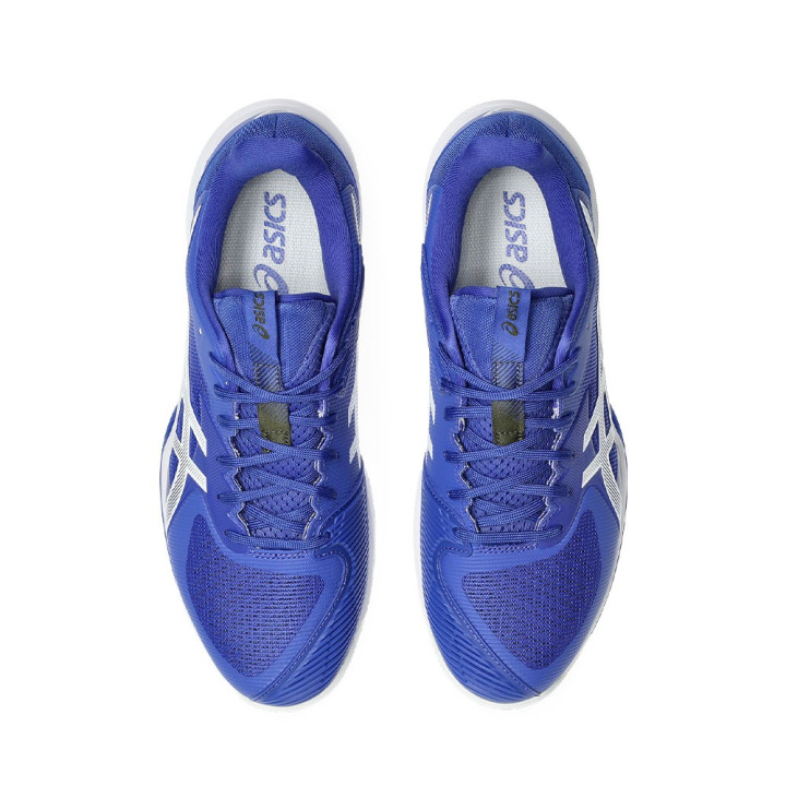 Asics Solution Speed 3 Ff Clay Dark Cobalt Bianco - Scarpe Da Tennis Uomo