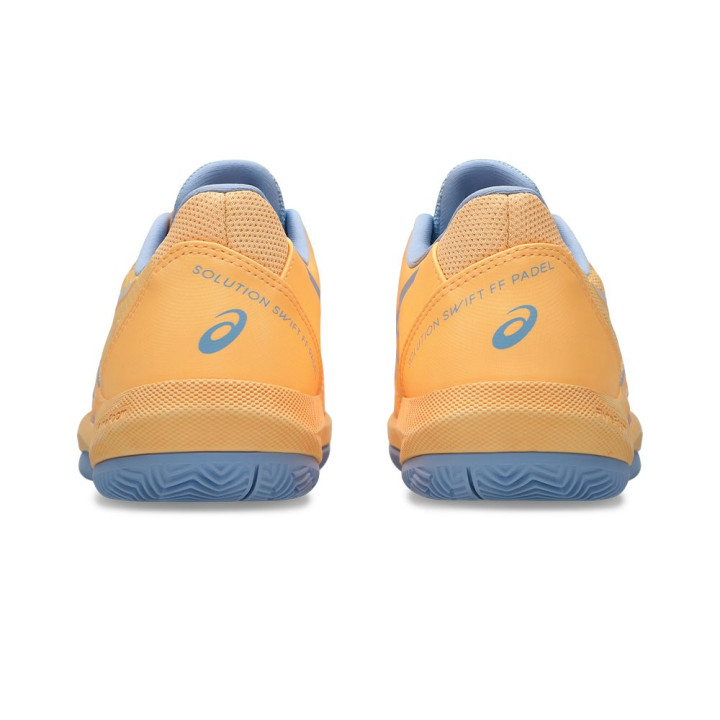 Asics Solution Swift Ff 2 Padel Arancio Glow Cream - Scarpe Da Tennis Donna