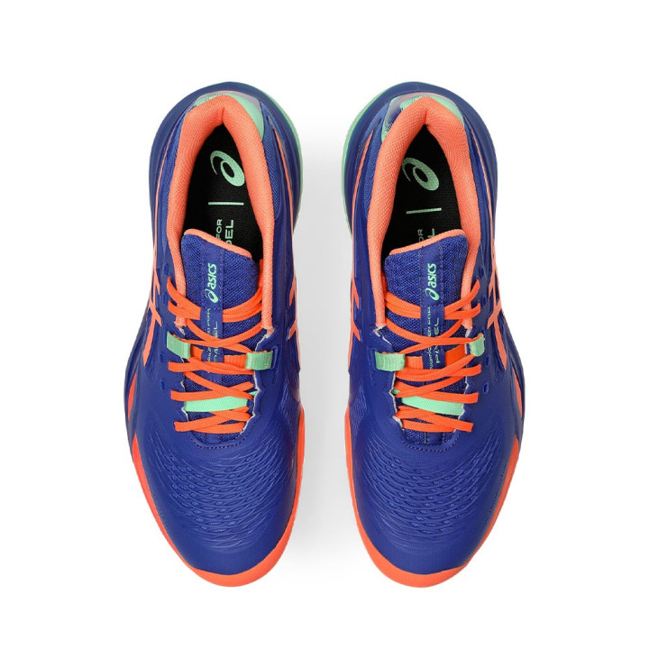 Asics Gel-Resolution X Padel Dark Cobalt Vivd Coral - Scarpe Da Tennis Uomo