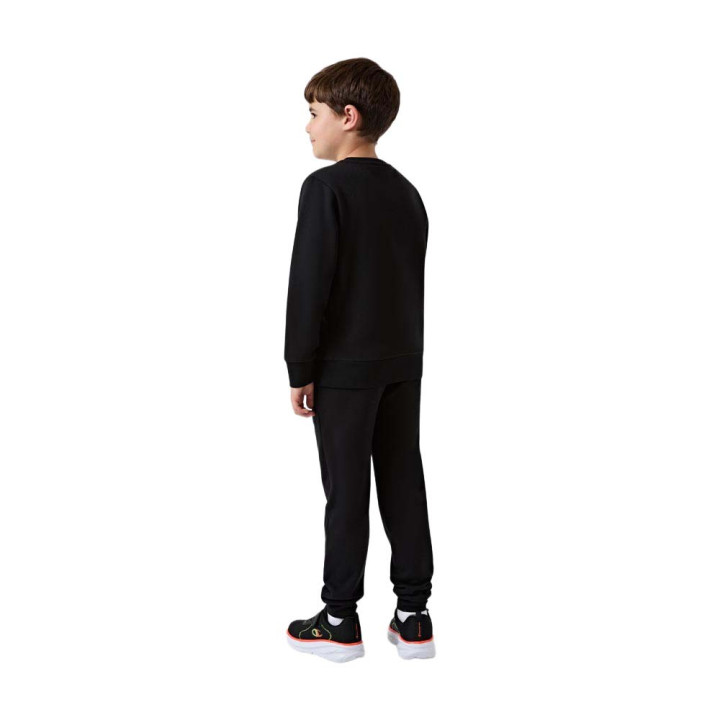 Champion Tuta Sportiva Unisex Junior Nero Bambino