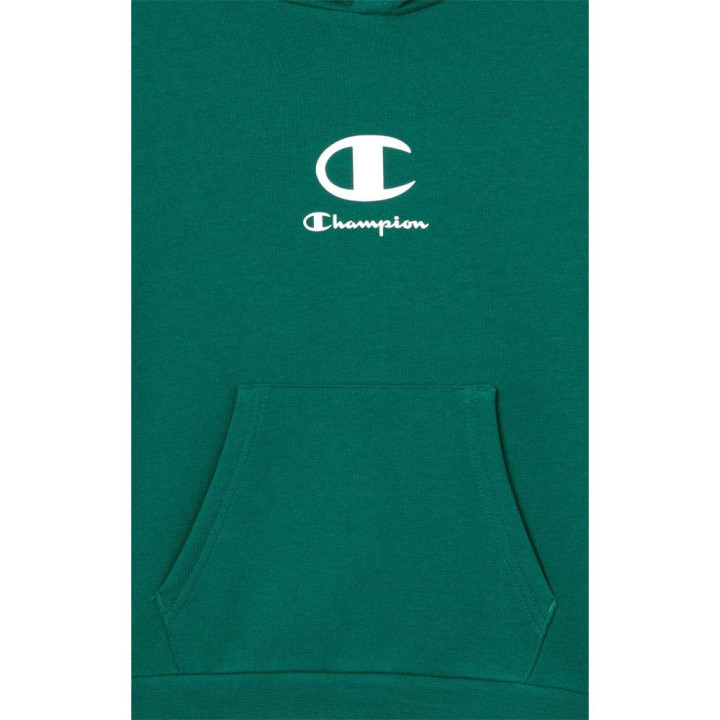 Champion Felpa Palestra Unisex Junior Verde Bambino