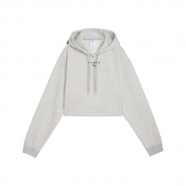 Crop Con Cappucciohyrox grigio