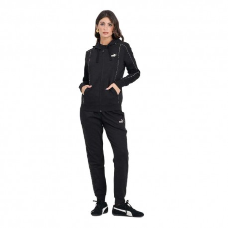 Puma Tuta Sportiva Animal Nero Donna