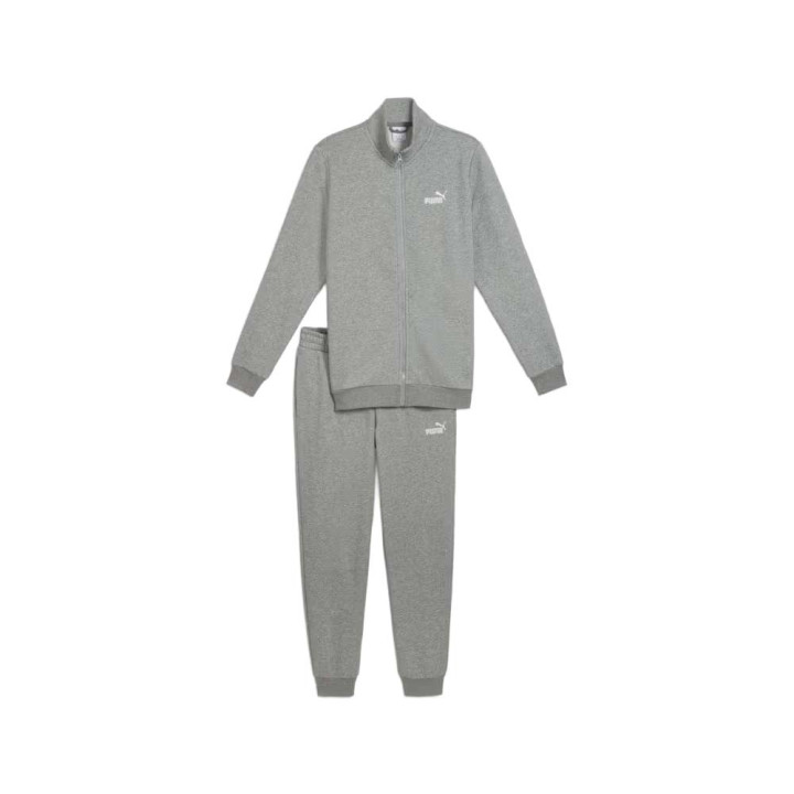 Puma Tuta Sportiva Full Zip Grigio Uomo