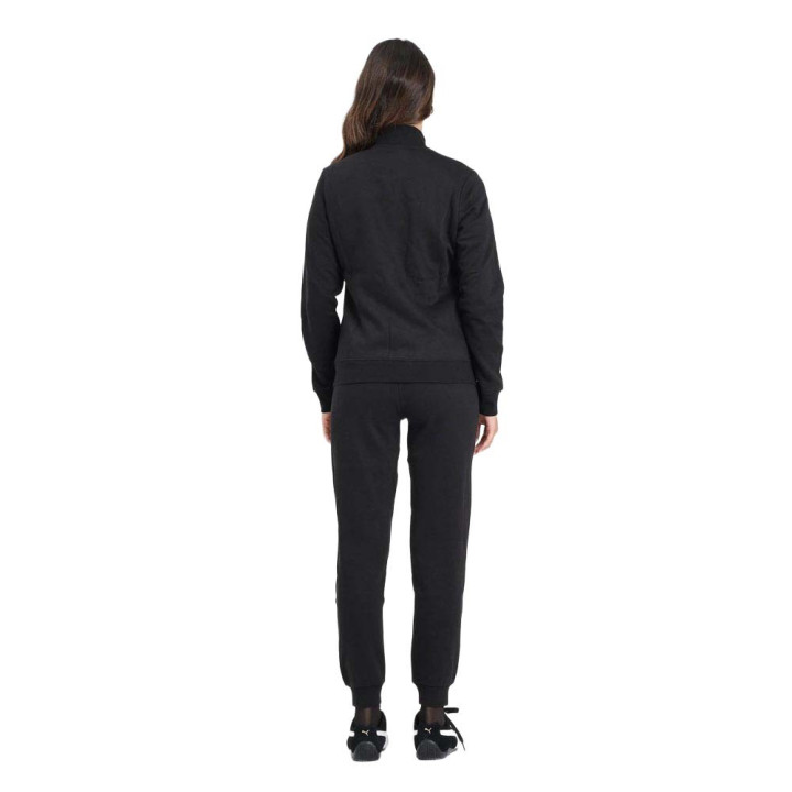 Puma Tuta Sportiva Full Zip Nero Donna