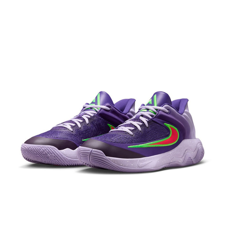 Nike Giannis Immortality 4 Purple Crimson - Scarpe Basket Uomo